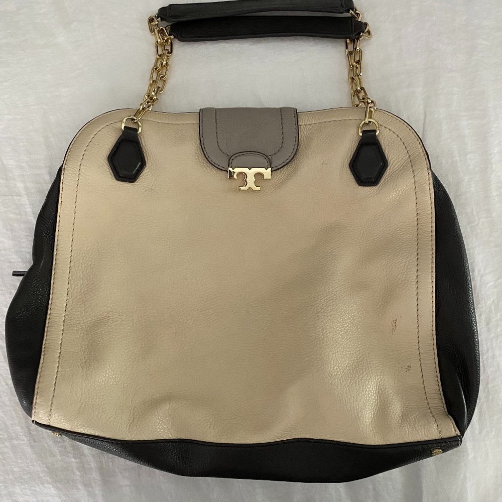Tory Burch Leather Hobo Bag